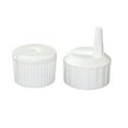 thumbnail image 1 of 20-410 White Polyethylene Flip Top Cap - Pack of 2750, 1 of 1