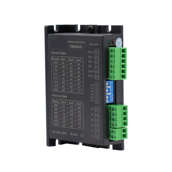 20 42 57 Two-phase Stepper Motor TB6600 Driver Upgrade Version Controller Micro Motor