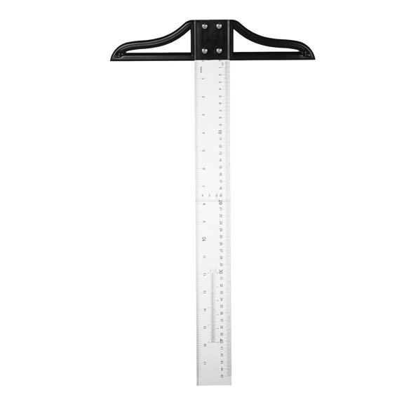 20.47 Inch T Marking Ruler for Woodworking Drafting and Precision Measuring Lightweight Acrylic T Square Ruler for Carpentry and Art Supplies