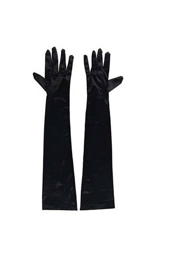 20.47'' Satin Evening Gloves Long Party Dance Elbow Arm Length Opera Cosplay