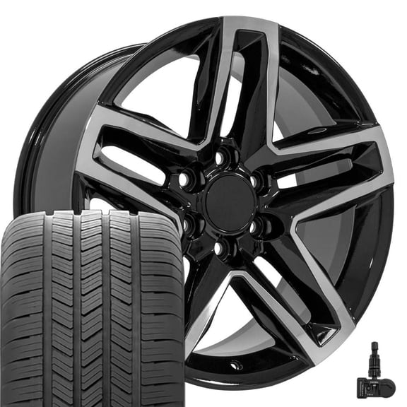 20" 4PLAY Wheel fits Ram-Dodge-Jeep-GM-Ford - 4P80R Brushed Gunmetal Rim 20x10