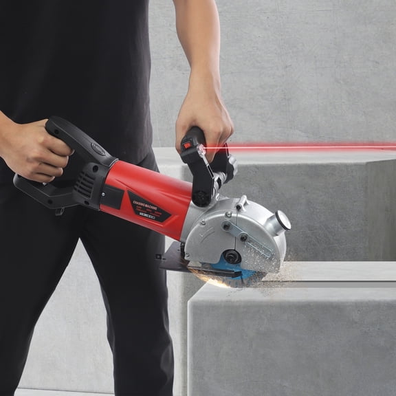 20.5*6.7*7.9 Electric Wall Groove Cutting Machine Wall Slotting Chaser Tool 36MM 2800W 110V for Household