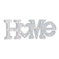 thumbnail image 1 of 20.5" Battery Operated LED Lighted White "HOME" Marquee Sign, 1 of 5