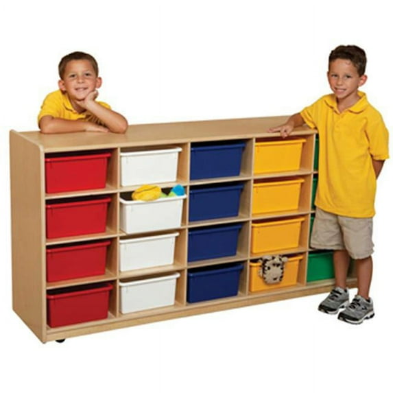 20 5 In. Letter Tray Storage Unit With Assorted Trays