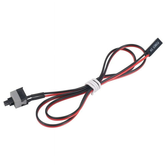 20.5" Long Power Button Switch Cable for PC Switches Reset Computer