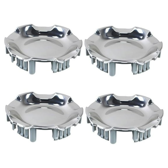 20" 5-Spoke Wheels Polished Aluminum Cover Wheel Center Hubcap Cover For Chevrolet Silverado Avalanche 2007-2013 Suburban Tahoe 2007-2014 9596007 9595152 4PCS