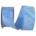 thumbnail image 1 of 20.5 in. 20 Yards Dupioni Supreme Wired Edge Ribbon, Light Blue, 1 of 1