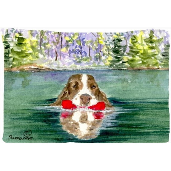 20.5 x 30 in. Springer Spaniel Moisture Wicking Fabric Standard Pillowcase