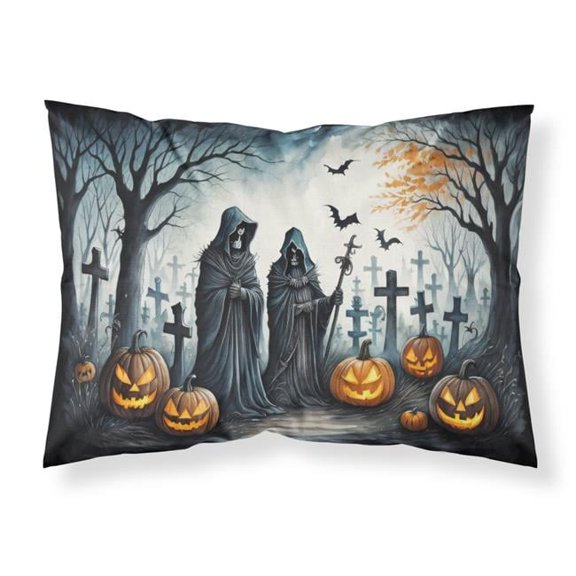20.5 x 30 in. Unisex The Grim Reaper Spooky Halloween Fabric Standard Pillowcase