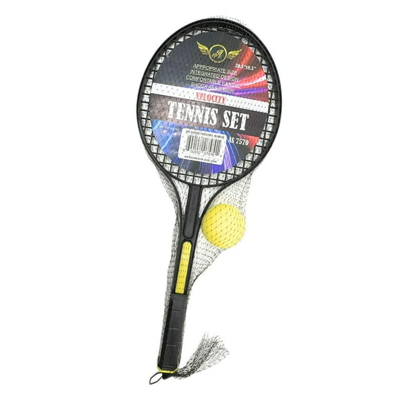 20.5" x 8.5" Tennis Set for Kids Lightweight Rackets with Ball Outdoor Sports Toy for Boys Girls: 1CT