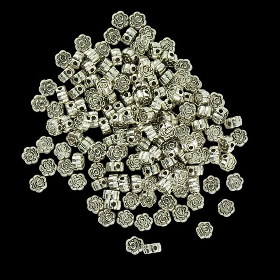20/50/100pcs Vintage Charms Spacer Loose Beads Angel 6x3mm