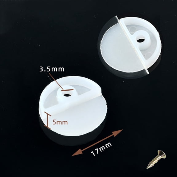 20/50Pcs Mirror Wall Hanging Fixing Kit Frameless Plastic Wall Mounting Clips A 50Pcs
