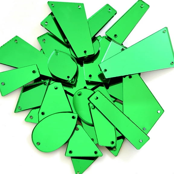 20/50pcs Mix Size Clear Crystals Sewing Rhinestones Applique Flatback Acrylic Sew On Stone for Clothes Decoration