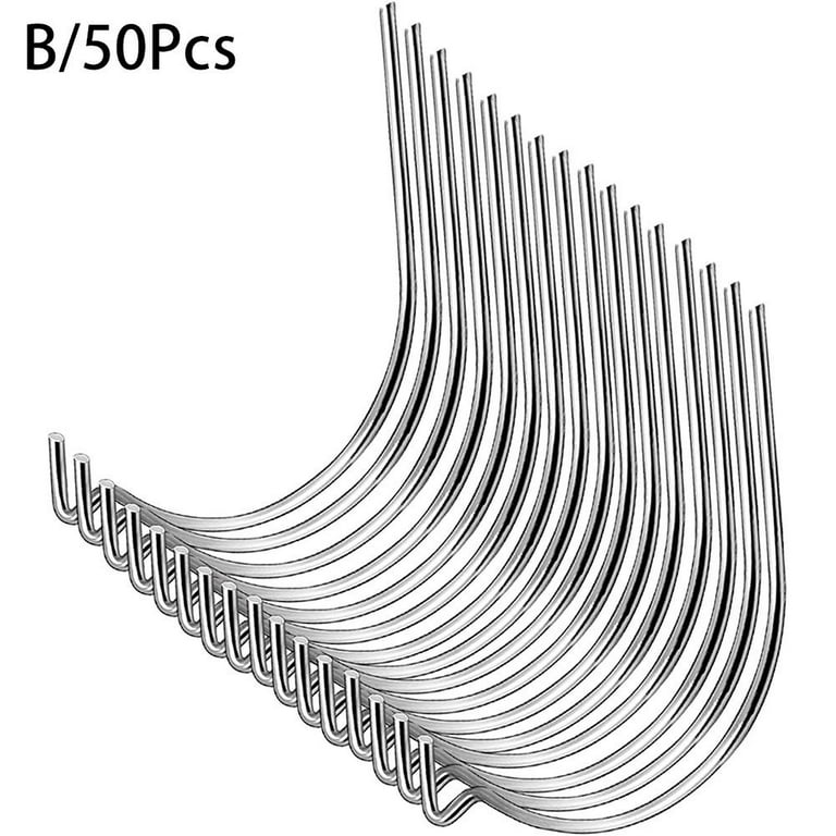 20 50pcs Monkey Hook Picture Hanger Hook Drywall Picture Hanging Hooks O6H9