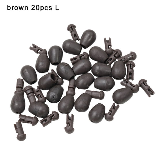 20/50pcs S/L Quick Change Beads for Carp Fishing Shock Bead Method Feeder Bead