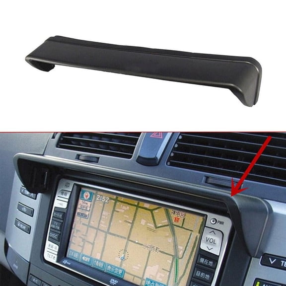 20.5cm Universal Car GPS Navigation Sun Shade Visor Cover Anti-Glare Shield for 7-8 Inch Screens Black