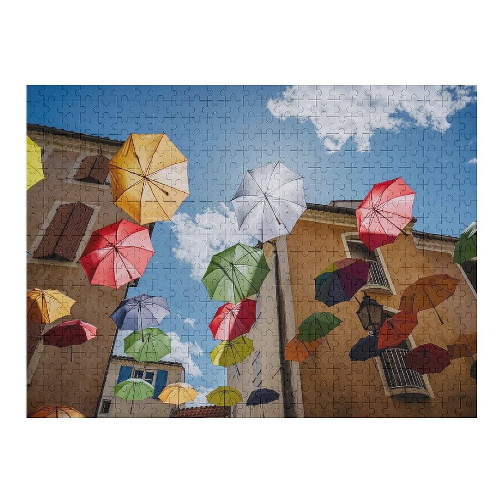 20.5x15 Inch Jigsaw Puzzle Umbrellas City Trip Colorful Jigsaw Puzzles ...