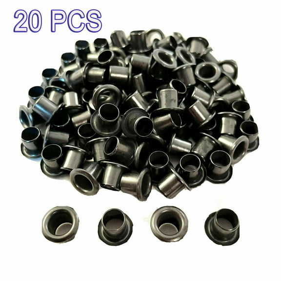 20/60/100PC #8-8 1/4" Black Rivets Eyelets Holster Sheath Hardware For Kydex USA