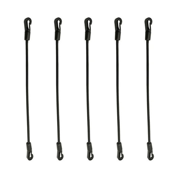20/60/90/120cm Camping cart hook Kayaking Double-headed Bungee Cords With Hook