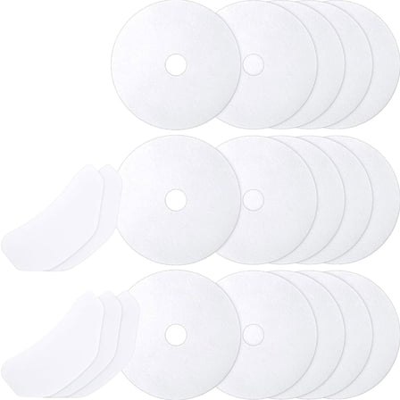 20/60Pcs Cloth Dryer Exhaust Filter Portable Dryer Air Intake Paper Filters Replacement Lint Filter for Panda Sonya