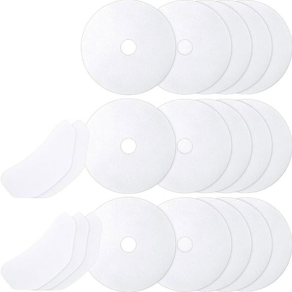 20/60Pcs Cloth Dryer Exhaust Filter Portable Dryer Air Intake Paper Filters Replacement Lint Filter for Panda Sonya