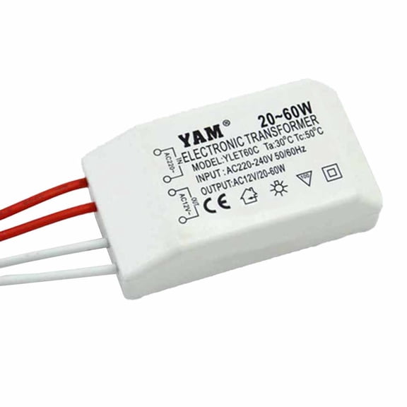 20-60W Power Electronic Transformer 220V To AC12V Intelligent Power Driver