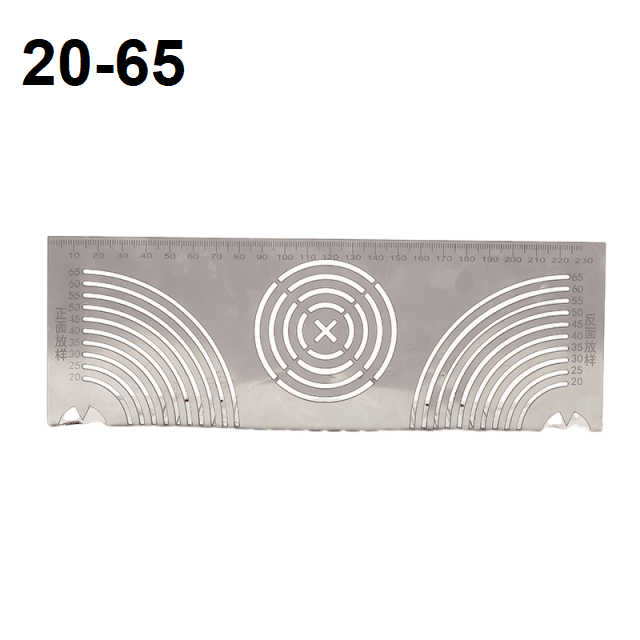 20-65/20-80/20-100 Arc Marking Tool Square Tube Rounded Corner Drawing ...