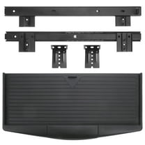 20.6 Inch Sliding Under Desk Keyboard Tray with Heavy-Duty Slide Out Holder Drawer, Office Desk Platform for Desktop Computer