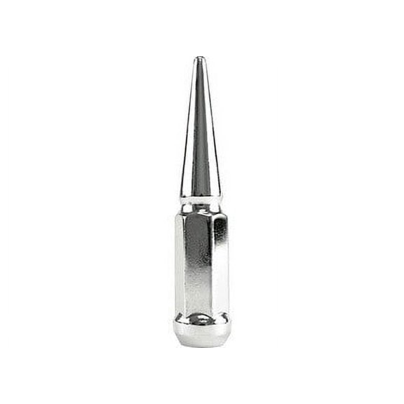 20-7/16" Chrome Metal Lugz Spiked Lugz Conical Style Lug Nuts Full Kit