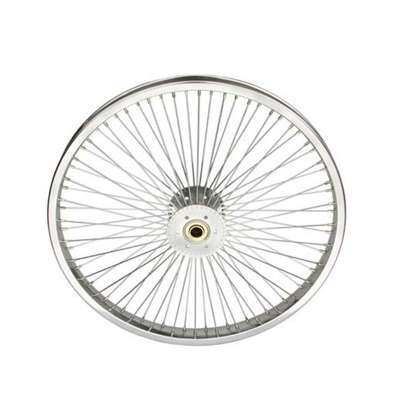 20" 72 Spoke Hollow-Hub Wheel 14G Chrome. tricycle wheel, trike wheel, Lowrider trike wheel, lowrider tricycle wheel, chopper