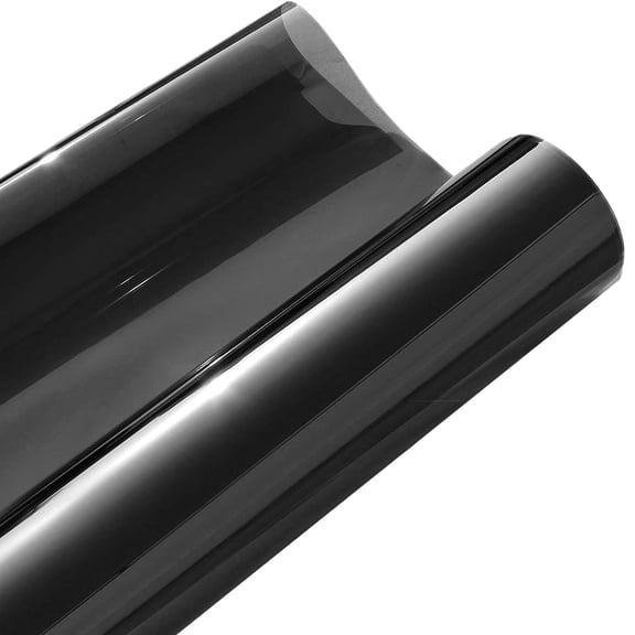 20"79" Black One-Way Mirror Thermal Insulation Window Film for Home Use, Reflects UV Rays, Protects Privacy