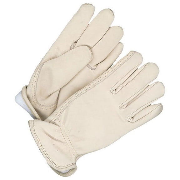20-9-376-8 Grain Cowhide Driver Ladies Rodeo Queen Lined Fleece, Size 8