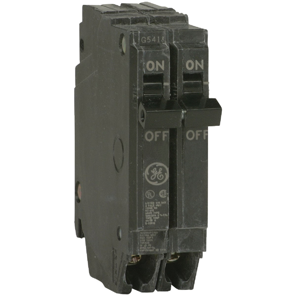 20 A Plug in Standard Miniature Circuit Breaker, 120/240V AC
