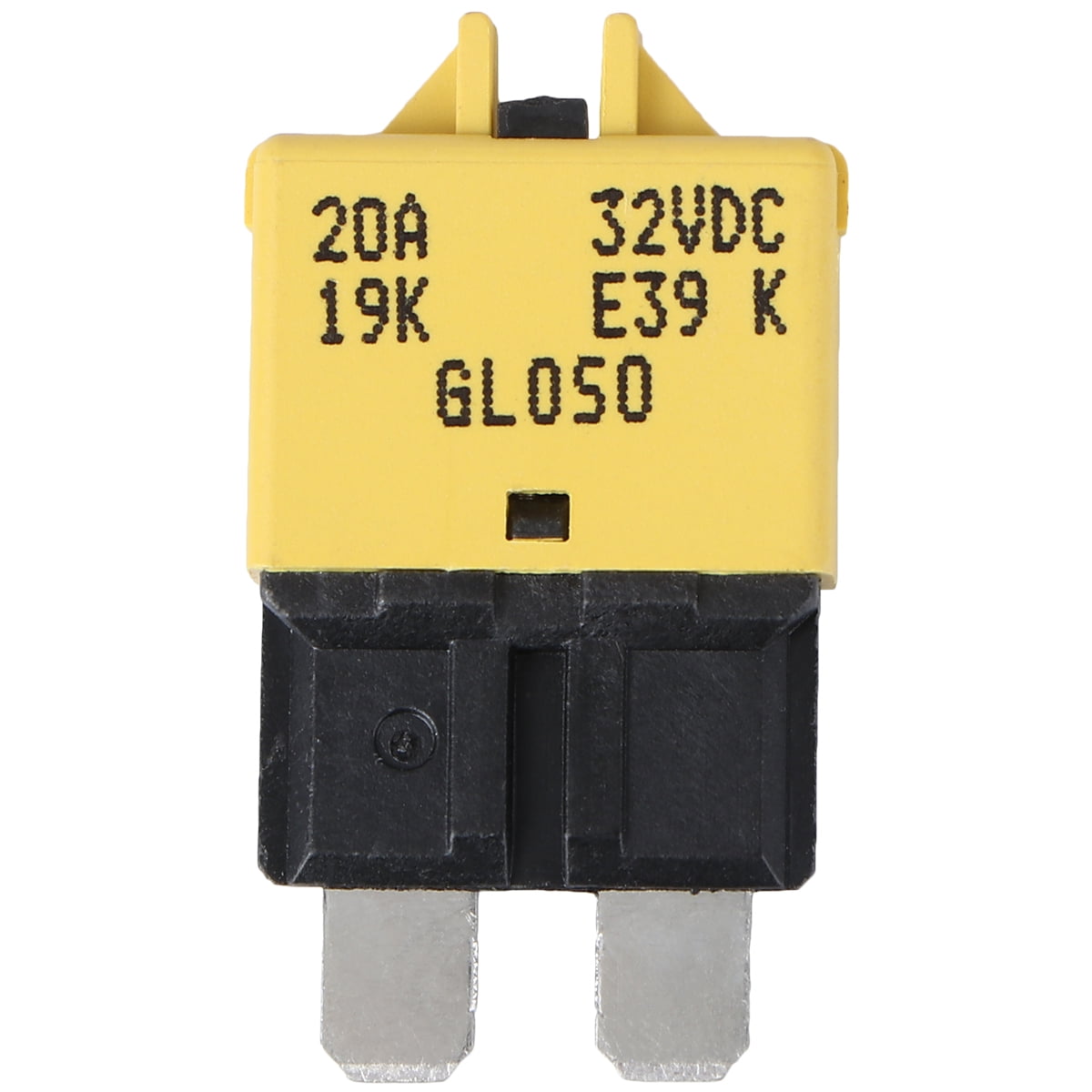 20 A Resettable Automotive Fuse Thermal Circuit Breaker Trip Mini ...