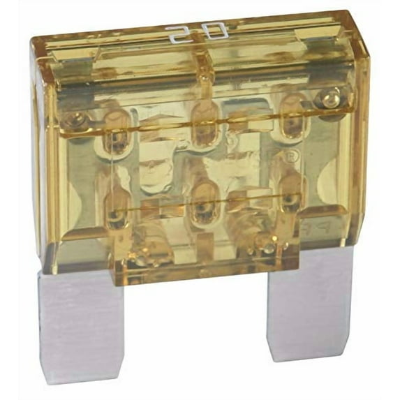20 AMP DELUXE MAXI BLADE-TYPE FUSE- 10PK