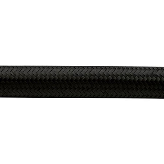 20 AN to 5 ft. Roll Black Nylon Braided Flex Hose - Black - 20 AN to 5 ft.