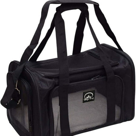20" Airline Approved Pet Carrier Bag (Black)