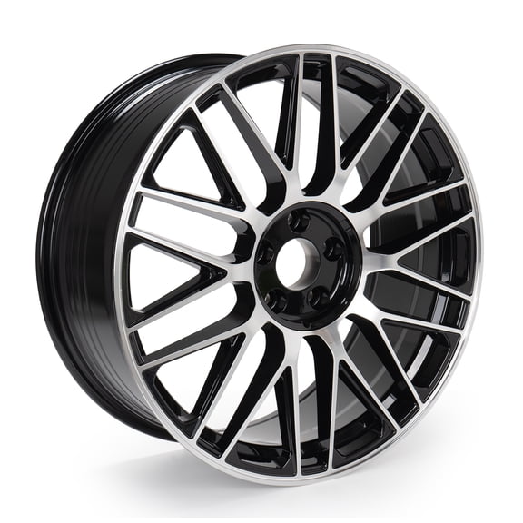 20" Alloy Wheel Rim 20x8.5-inch for Mercedes Benz S-Class S450 S550 S560, Black Replacement Rim
