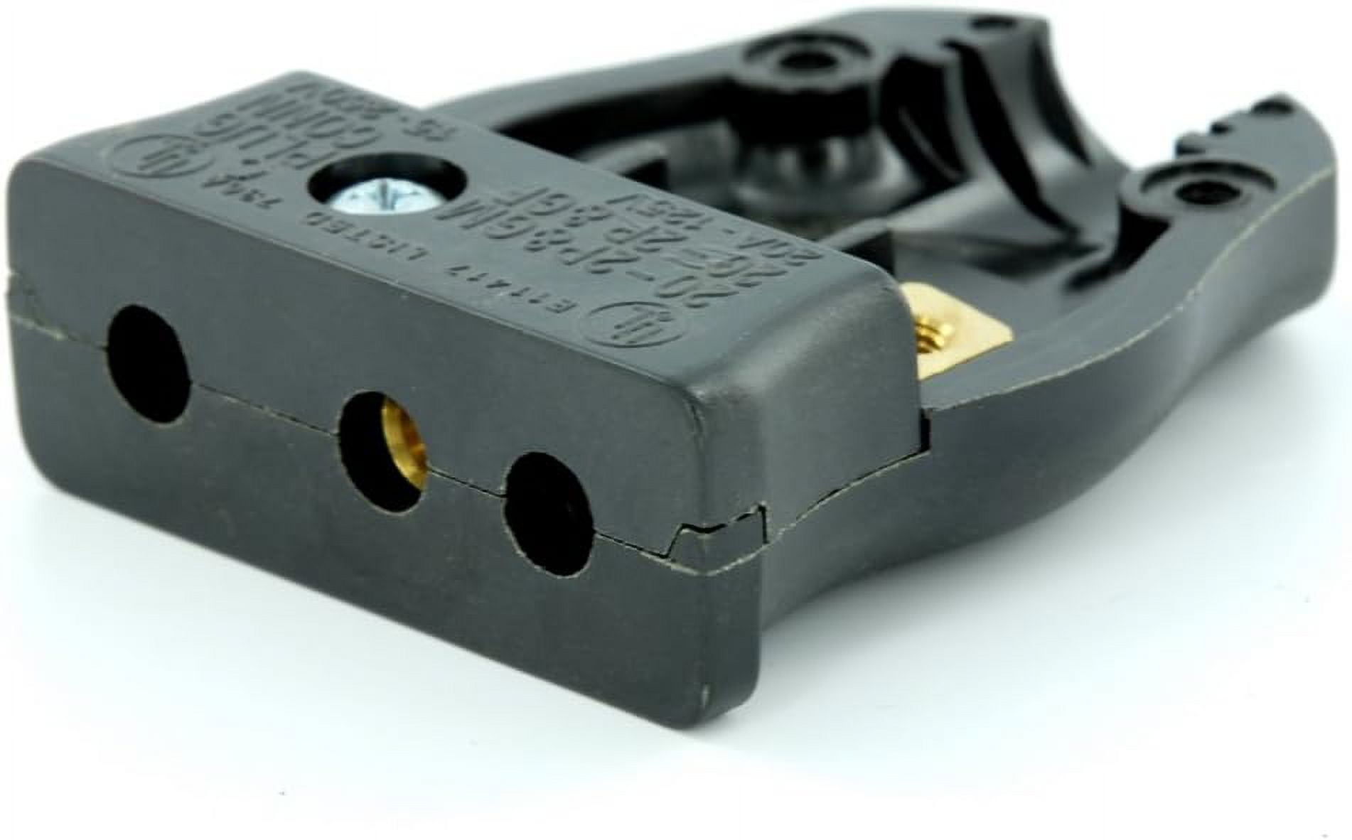 20 Amp125 Volt, 2 Pole3 Wire, Stage Pin, Female, Connector Crimp