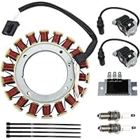 20 Amp Stator Charging Coil Compatible with Kawasaki FX481V FX801V FX850V FX921V FXT00V FR641V FS600V FS730V, Replacement for 59031-7010 59031-7015