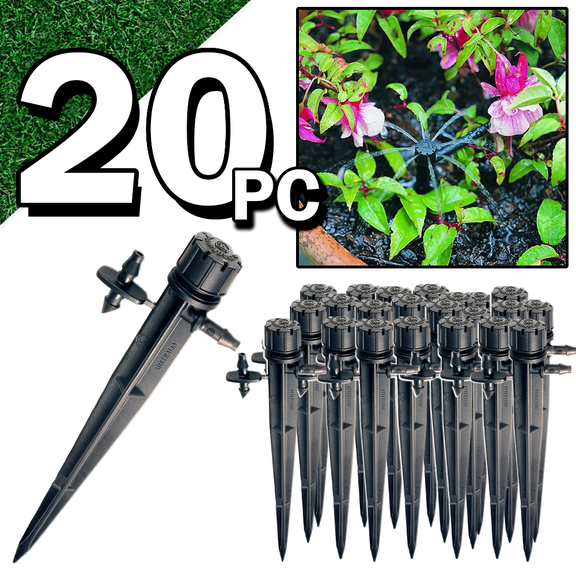 20 Antelco Drip Irrigation Spike Flow Control Dripper Micro Irrigation Systems