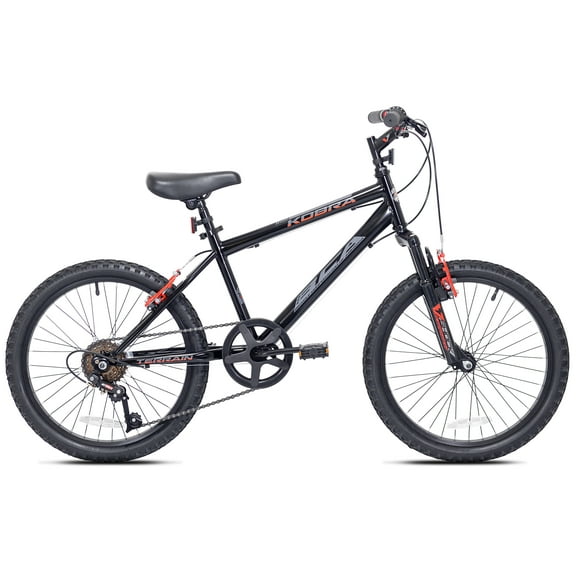 20" Kent Kobra Bicycle, 20" Wheels, Child Ages 7-14, Black