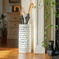 thumbnail image 1 of Red Lantern 20" Bamboo Lattice Umbrella Stand, 1 of 7