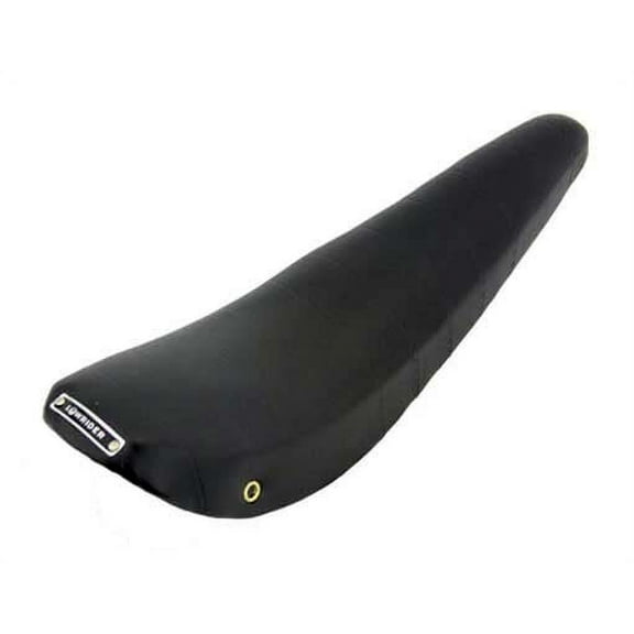 20" Banana Saddle Vinyl All Black, bicycle part, lowrider bike seat, lowrider bicycle seat, chopper bike seat