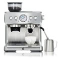thumbnail image 1 of 20 Bar Pressure Stainless Steel Espresso Machine with Grinder, Milk Frother Steam Wand for Latte/Cappuccino - Adjustable Shot Volume, Professional Home/Office Use, 1 of 7