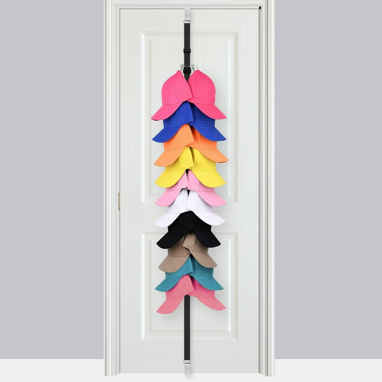 Tsv 2pcs baseball cap hat holder rack storage organizer over the door hanger holders new arrivals
