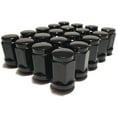 thumbnail image 1 of 20 Black Bulge Acorn 14x1.5 Lug Nuts Dodge Magnum Charger Chevy Chrysler Wheels, 1 of 1