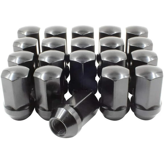 20 Black Tesla Factory Lug Nuts 14x1.5 Compatible with Model 3 PerCompatible Withmance Long Range Plus