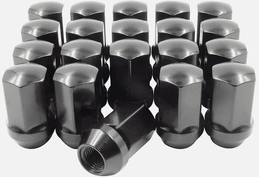 20 Black Tesla Factory Lug Nuts 14x1.5 Compatible with Model S PerCompatible Withmance Long Range Plaid