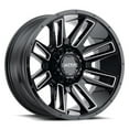 thumbnail image 1 of 20" Black With Natural Accents Apocalypse 236 Wheel by Ultra Wheel 236-2181BM25, 1 of 2